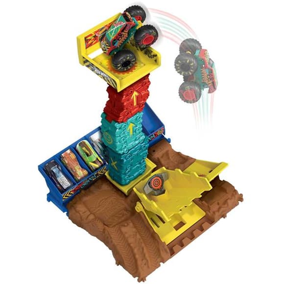 Игровой набор Hot Wheels Тренировочная арена Разрушители арен полуфинал Невероятные прыжки (HNB92-HNB94)